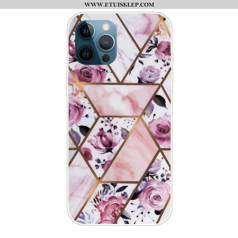 Etui do iPhone 13 Pro Geometria Marmuru